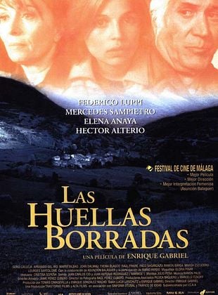 Cartel de  Las huellas borradas
