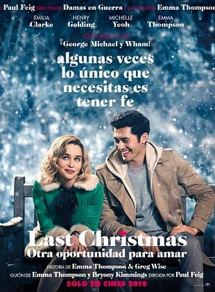 Cartel de  Last Christmas: Otra oportunidad para amar