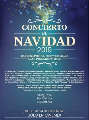 Orquesta Sinfónica de Minería: Concierto de Navidad