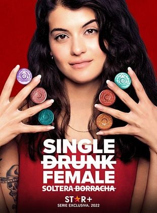Cartel de Single Drunk Female