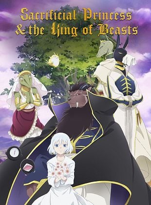Cartel de Sacrificial Princess and the King of Beasts