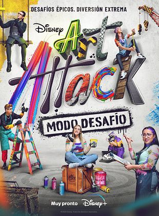Cartel de Art Attack: Modo desafío