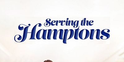 Cartel de Verano en los Hamptons