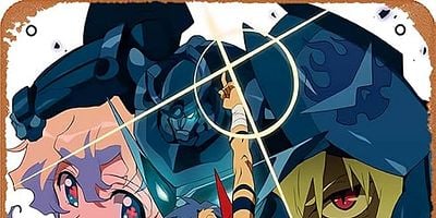 Cartel de Penetrate the Heavens with You Drill !