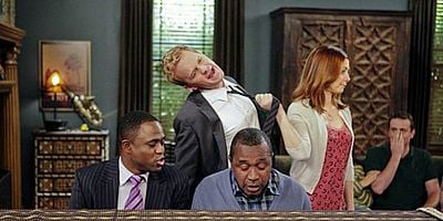 Cartel de Limpiando la casa