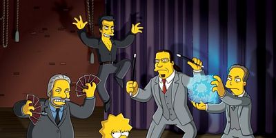 Cartel de The Great Simpsina