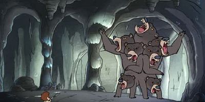 Cartel de Dipper vs. Hombria