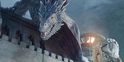 Cartel de La casa de negro y blanco