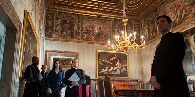 Cartel de Último cliente