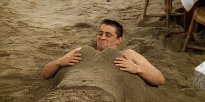 Cartel de En la playa