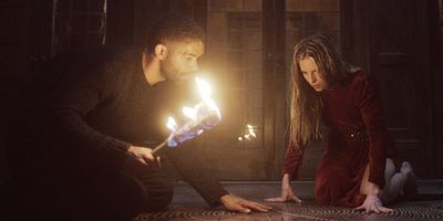 Cartel de La medium y el ingeniero