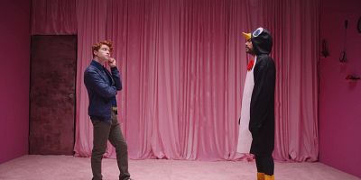 Cartel de Pingüinos