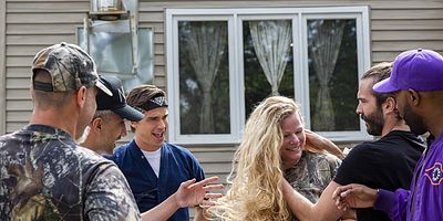 Cartel de Una cazadora hermosa