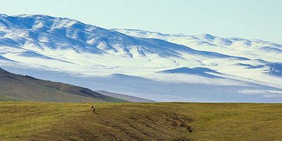 Cartel de Desde los desiertos a las praderas