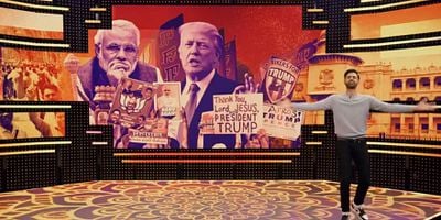 Cartel de Elecciones en la India