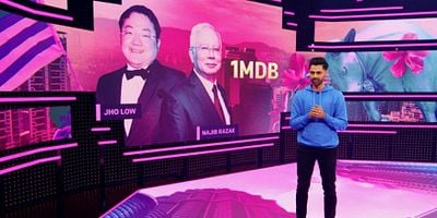 Cartel de Las elecciones en la India y el escándalo 1MDB