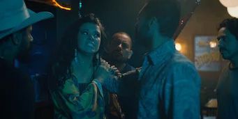 Cartel de Penélope en Puerto Peñasco