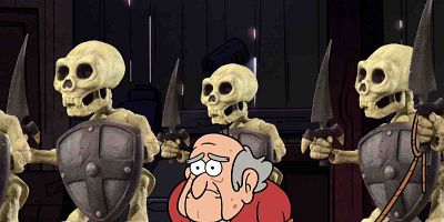 Cartel de La tiendita de los regalos de los horrrores