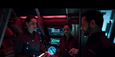 Cartel de Un disparo en la oscuridad