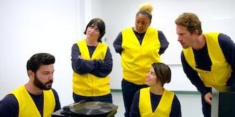 Cartel de La atracción