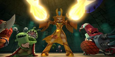 Cartel de Skylanders de guardia