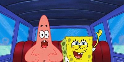 Cartel de Vacaciones familiares de Pantalones Cuadrados