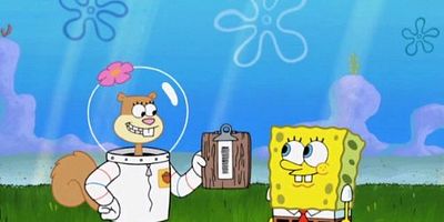 Cartel de Cuidando la casa de Arenita / Jazz en Fondo de Bikini