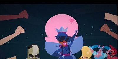 Cartel de La cura para los gais