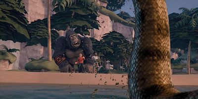 Cartel de Snake in the Grass