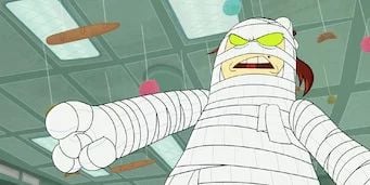 Cartel de El Capitán Calzoncillos y el misterioso conflicto del maloliente Calcetinulpo