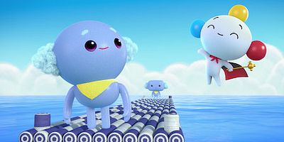 Cartel de Dos criaturas