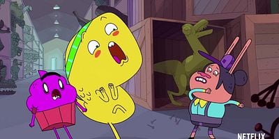 Cartel de ¡Orden en la piscina! / El turno nocturno