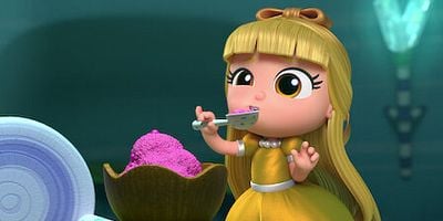 Cartel de Grizelda y los tres yetis