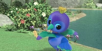 Cartel de Pavo real del Congo, cazador de tesoros