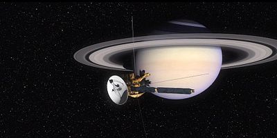 Cartel de Misión Cassini de la NASA