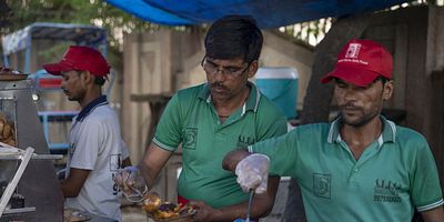 Cartel de Delhi, India