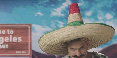 Cartel de La jaula de oro