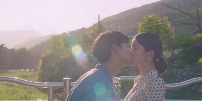 Cartel de La niña y el lobo