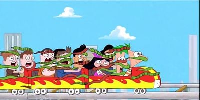 Cartel de La montaña rusa