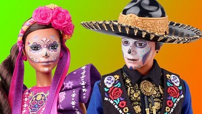 Así se ven Barbie y Ken celebrando el Día de Muertos en México