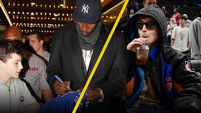 ¿El mayor fan de los Knicks? El actor más famoso del momento pedía autógrafos a jugadores de la NBA y ahora es la estrella #1 de los partidos noticias imagen
