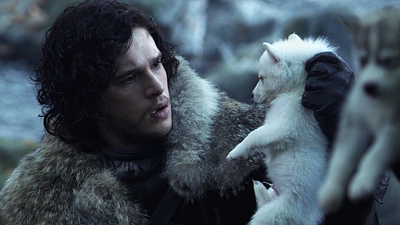 George R.R. Martin, creador de 'Game of Thrones', llora al ver los lobos huargo volver de su extinción noticias imagen