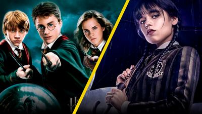 Así se verían los personajes de 'Harry Potter' si fueran hechos por Tim Burton (Hermione es Merlina)