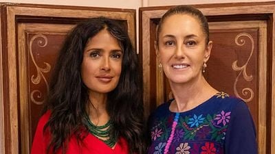 Salma Hayek y Claudia Sheinbaum se reúnen por el cine mexicano: anuncian incentivos para las próximas producciones en el país noticias imagen