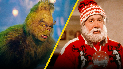 El Grinch y Santa Claus sacan los pasos prohibidos con música banda en un centro comercial noticias imagen