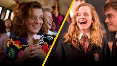 Así se verían los personajes de 'Harry Potter' en el universo de 'Stranger Things' (Hermione sería amiga de Once)