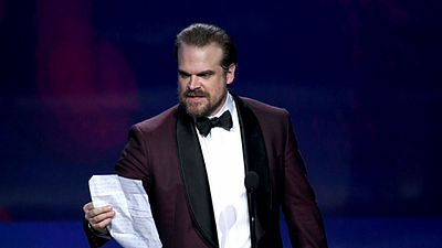 Critics Choice Awards 2018: David Harbour, el primer actor en ganar de 'Stranger Things 2'