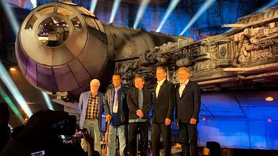 Mark Hamill y Harrison Ford inauguran 'Star Wars: Galaxy's Edge' en Disneyland noticias imagen