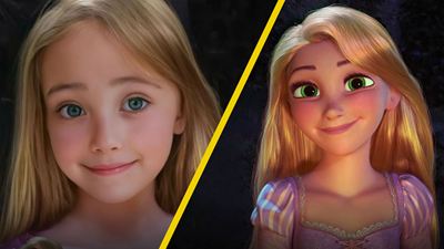 Inteligencia artificial transforma a las princesas de Disney en niñas (Rapunzel es hermosa)