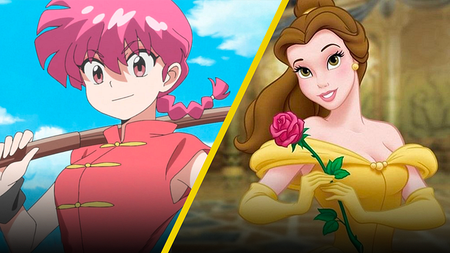 'Ranma ½' de Netflix: Así se vería Ranma pelirroja como una princesa Disney noticias imagen